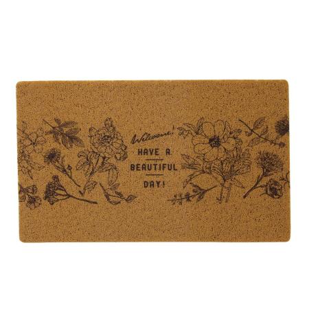 SOW/ふかふかテラスマット HAVE A BEAUTIFUL DAY! 75×45cm/CWLN2251SW