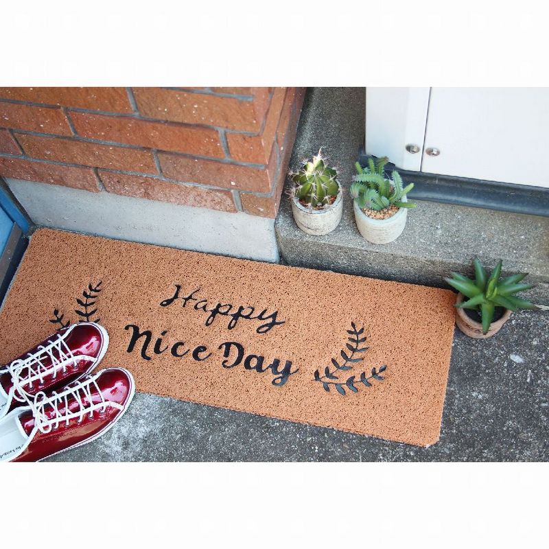 SOW/ふかふかテラスマット Happy nice Day 75×24/CWLN2920SW
