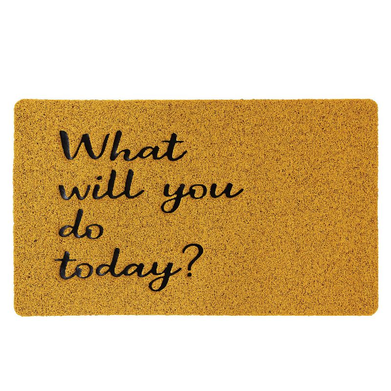 SOW/ふかふかテラスマット What will you do today? 75×45/CWLN2931SW