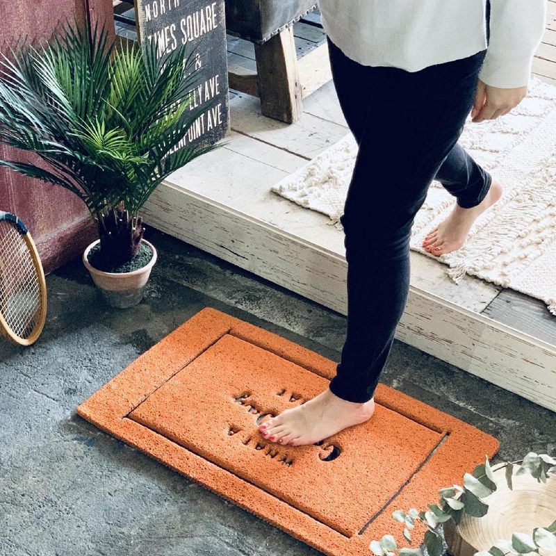 SOW/ふかふかテラスマット WHAT A Good Day TODAY 75×45/CWLN2941SW