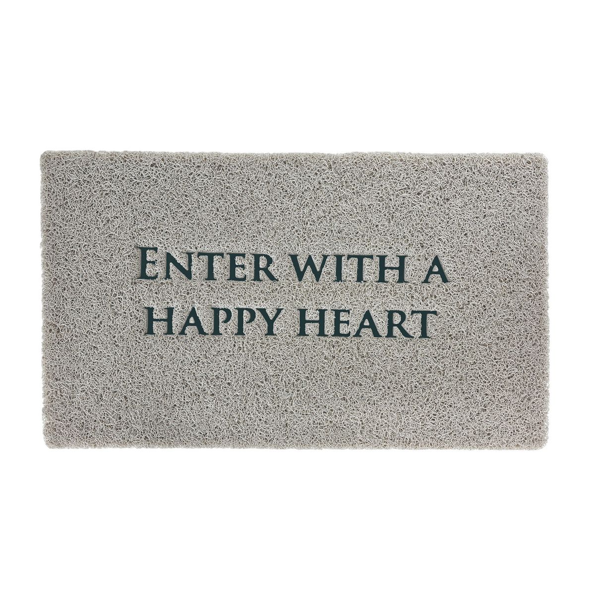 SOW/ふかふかテラスマット ENTER WITH A HAPPY HEART 75×45cm/CWLN4711
