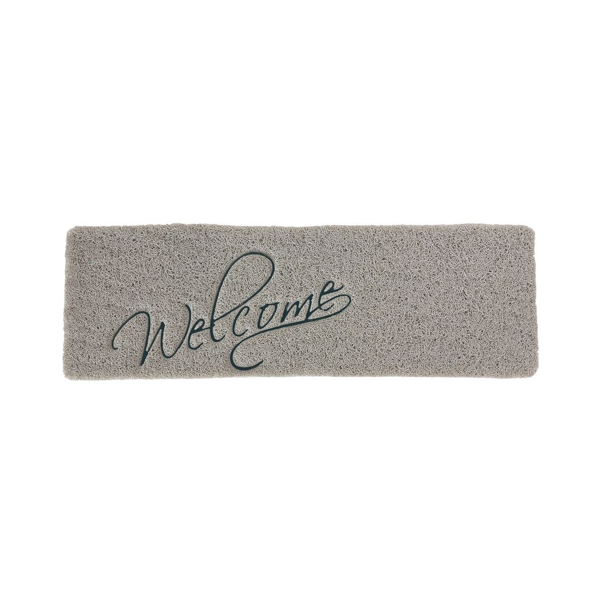 SOW/ふかふかテラスマット WELCOME GY 75×24cm/CWLN4744