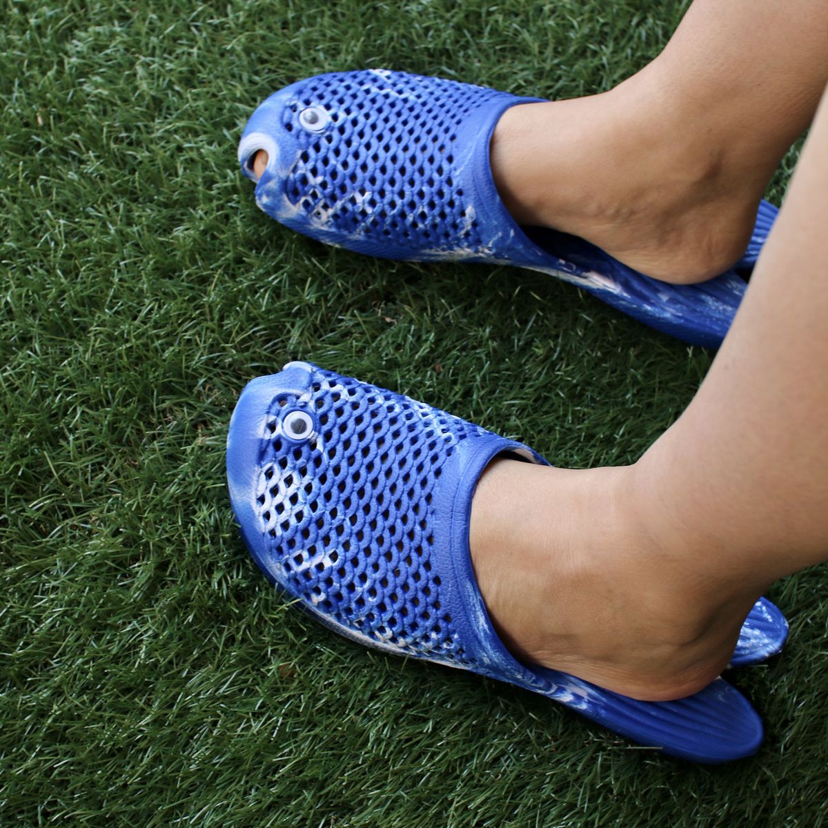 SOW/金魚サンダル マーブルブルー フリーサイズ(約23〜25cm)/ZFLY2600BL