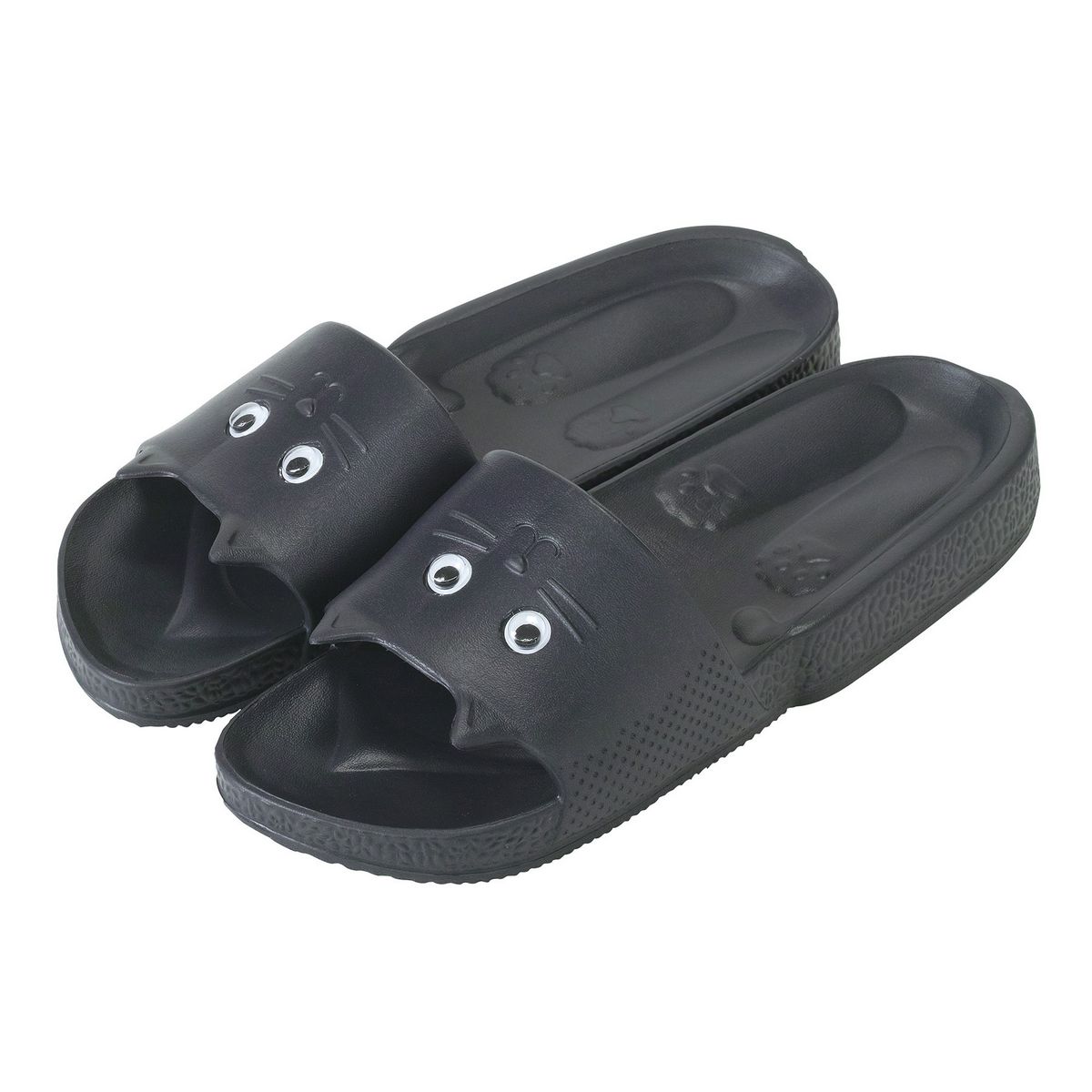 SOW/キャットサンダル ブラック フリーサイズ(約23～25cm)/ZFLY2038BKSW