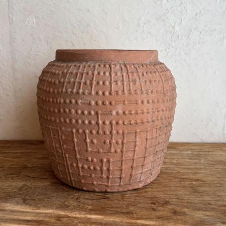 SOW/テラコッタラウンドプランター Lサイズ/TERA001L