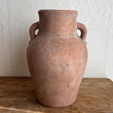 SOW/テラコッタダブルハンドルプランターハイ/TERA003