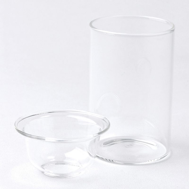 SOW/MINI BULB VASE 水栽培ガラスベース クリア 8.5cm/KEGY4052SW