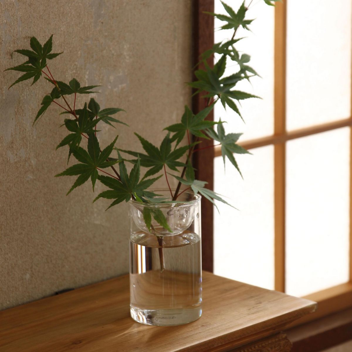 SOW/MINI BULB VASE 水栽培ガラスベース クリア 11cm/KEGY4053SW