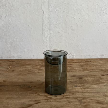 SOW/MINI BULB VASE 水栽培ガラスベース クリア 11cm グレー/KEGY4053GY