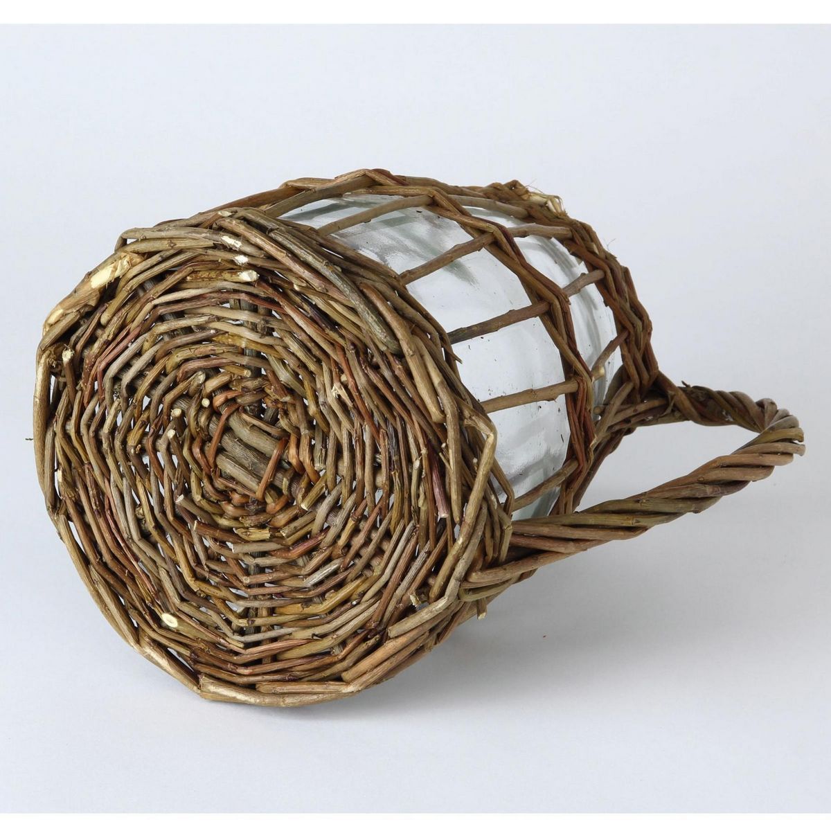 SOW/FONTAINE かご編みガラスフラワーベース ピッチャー/LYGN1030SW