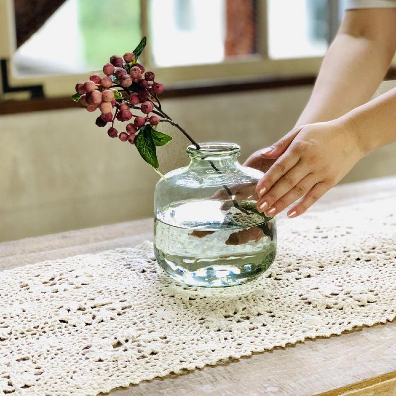 SOW/クラシカルガラスフラワーベース B/LKDT1020SW