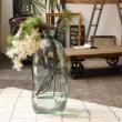SOW/VALENCIA リサイクルガラスフラワーベース UNO クリア/VGGN1010SW