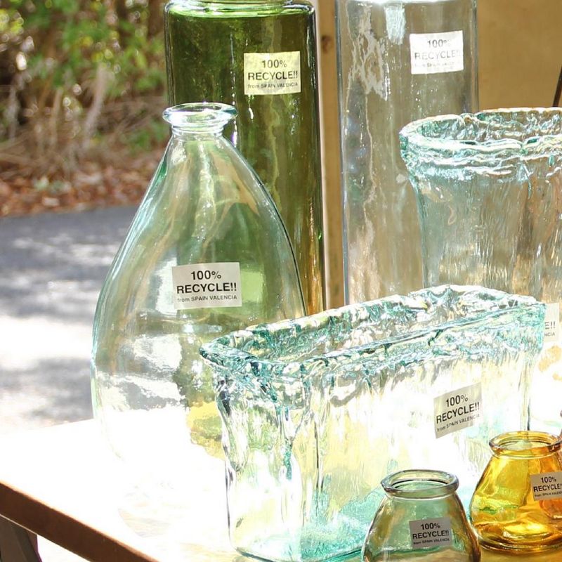 SOW/VALENCIA リサイクルガラス フラワーベース CATORCE/VGGN2030SW