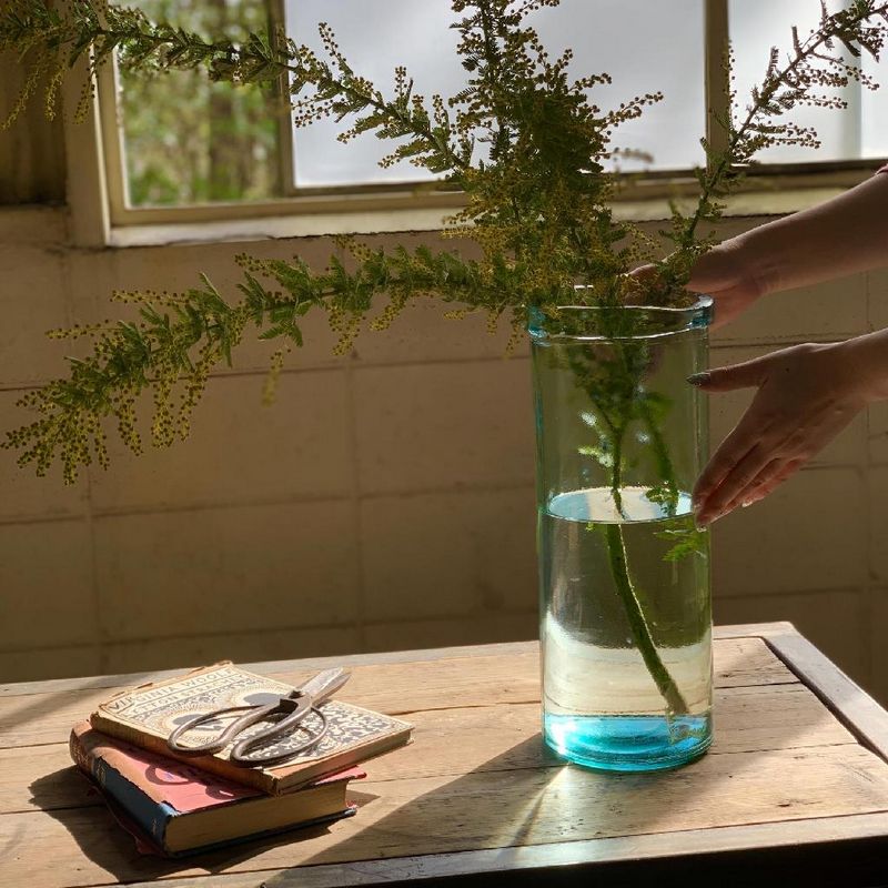 SOW/VALENCIA リサイクルガラス フラワーベース QUINCE/VGGN2040SW