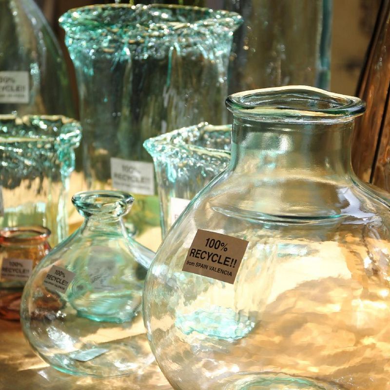 SOW/VALENCIA リサイクルガラス フラワーベース DIECISEIS/VGGN2050SW