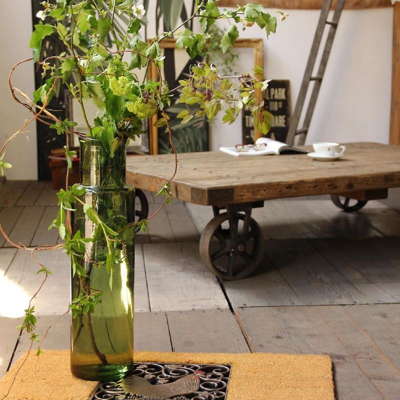 SOW/VALENCIA リサイクルガラスフラワーベース CUATRO グリーン/VGGN1040GRSW