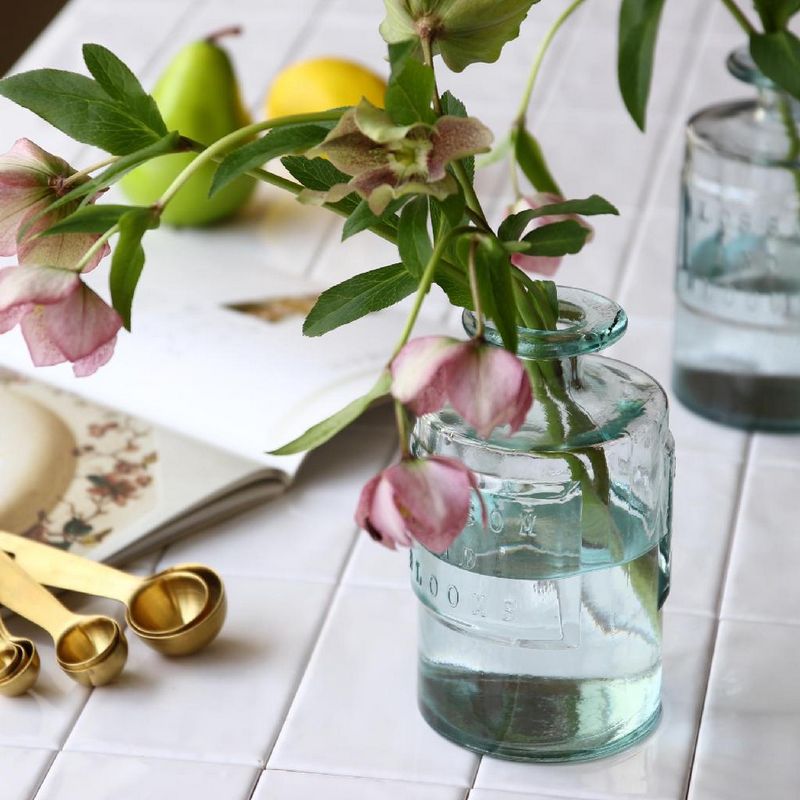 SOW/VALENCIA リサイクルガラスフラワーベース SIETE クリア/VGGN1070SW