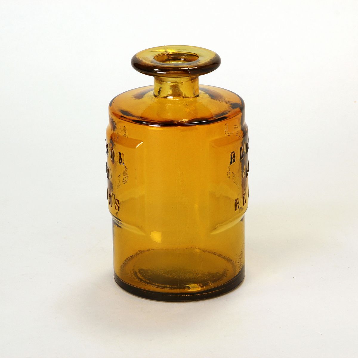 SOW/VALENCIA リサイクルガラスフラワーベース SIETE アンバー/VGGN1070AMSW