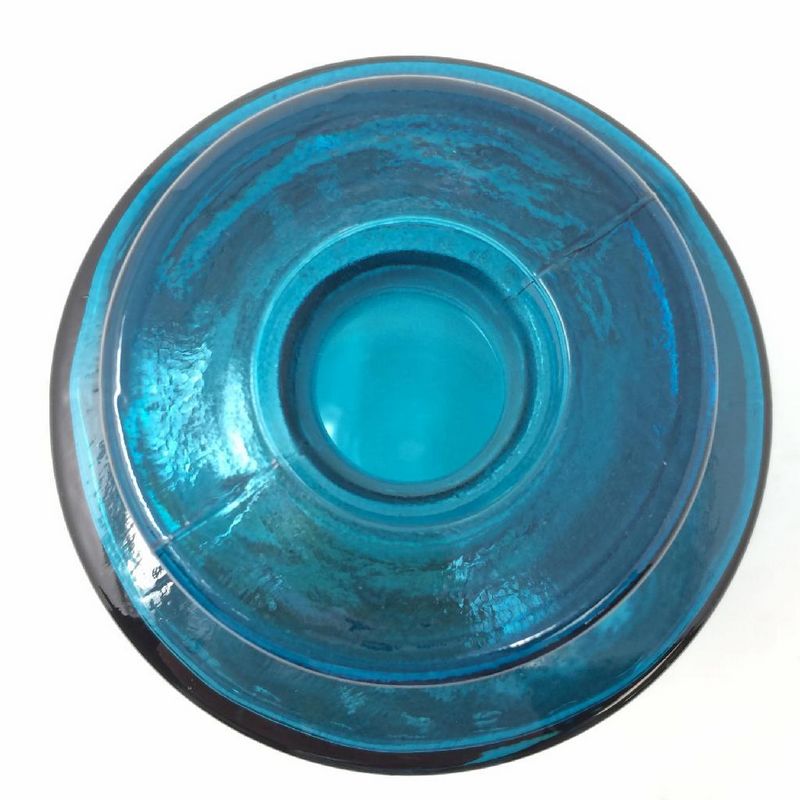 SOW/VALENCIA リサイクルガラスフラワーベース SIETE ブルー/VGGN1070BLSW