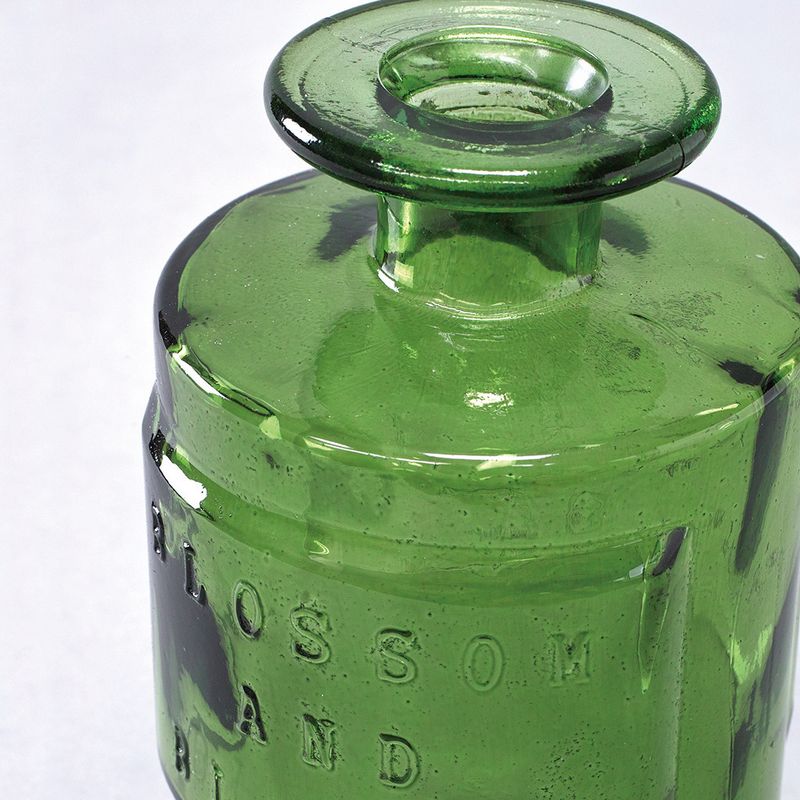 SOW/VALENCIA リサイクルガラスフラワーベース SIETE グリーン/VGGN1070GRSW