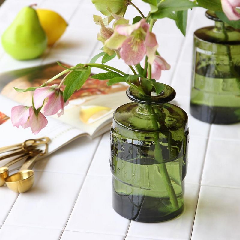 SOW/VALENCIA リサイクルガラスフラワーベース SIETE グリーン/VGGN1070GRSW