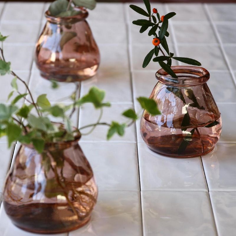 SOW/VALENCIA リサイクルガラス ミニフラワーベース CERO パープル/VGGN2100PUSW