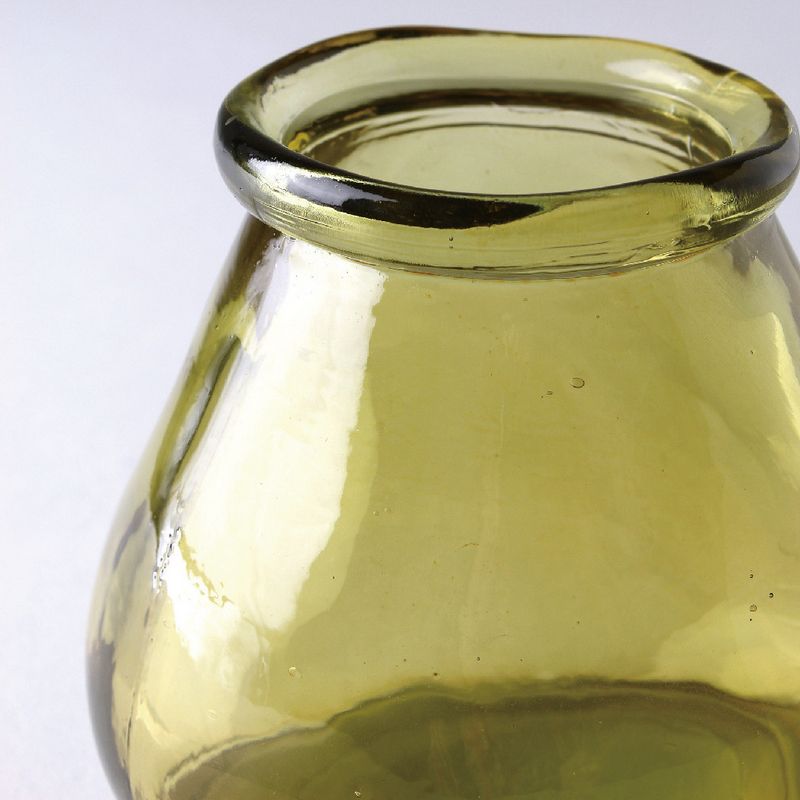 SOW/VALENCIA リサイクルガラス ミニフラワーベース CERO イエロー/VGGN2100YESW