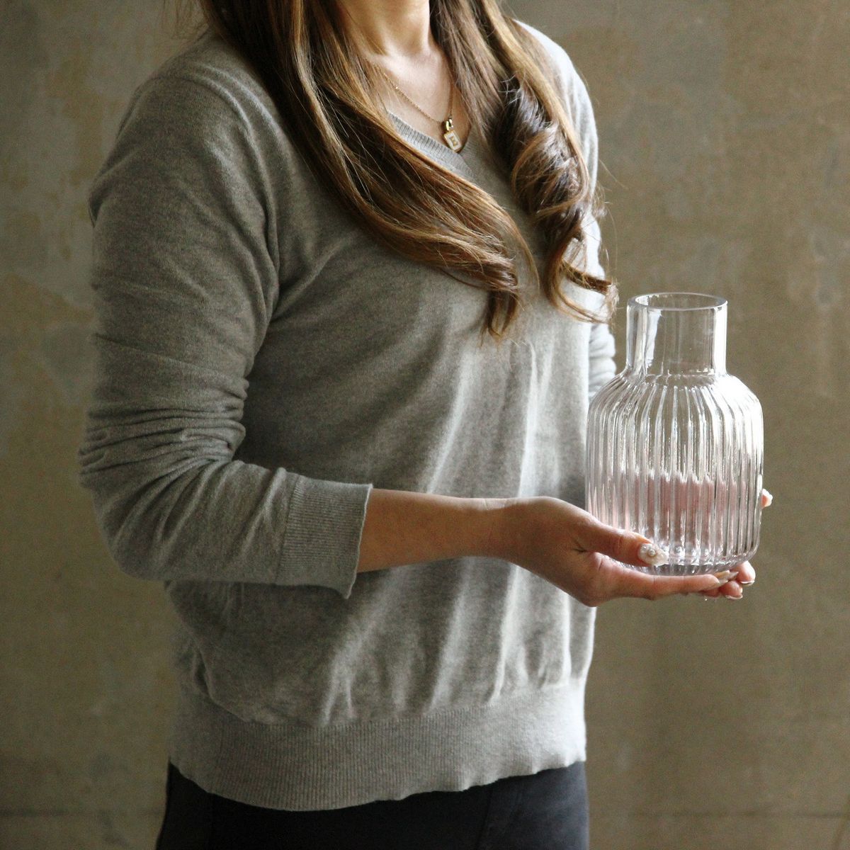 SOW/フラワーベース ウェーブ クリア Sサイズ/NALT2381SW