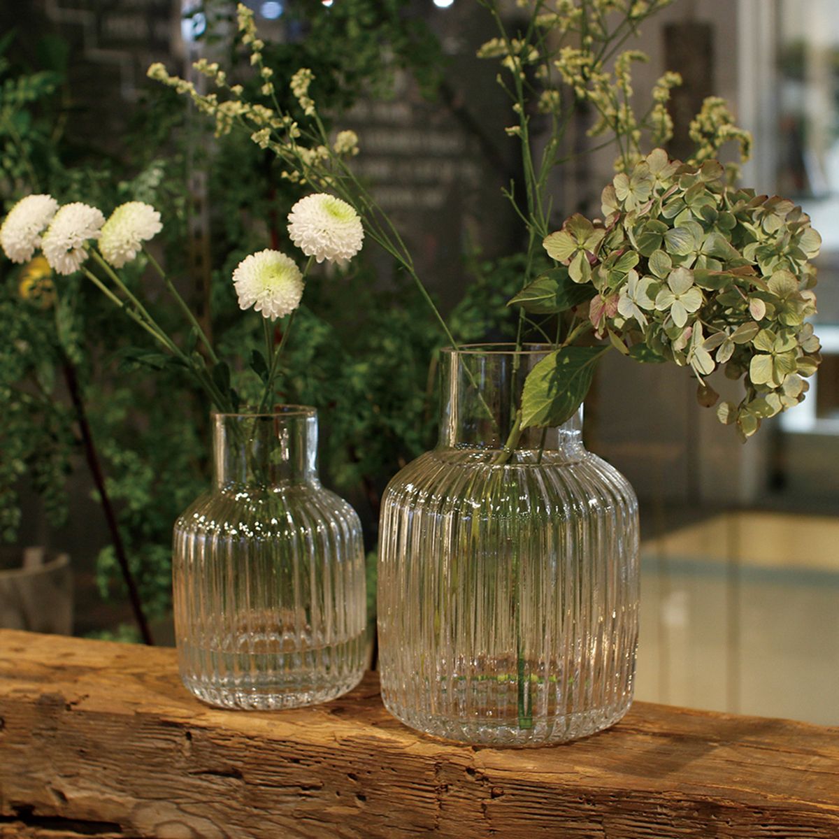 SOW/フラワーベース ウェーブ クリア Sサイズ/NALT2381SW