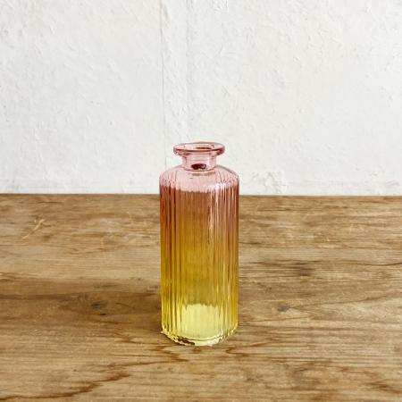 SOW/プチフラワーベース ストライプ ピンクグラデーション/NALT3322PKG