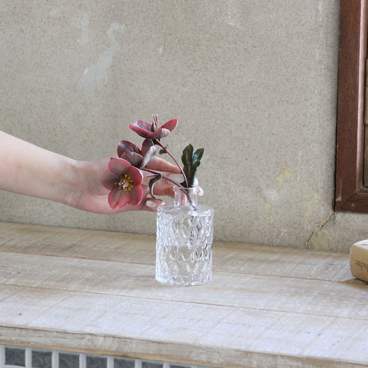 SOW/プチフラワーベース トロワ クリア/NALT2330CLSW