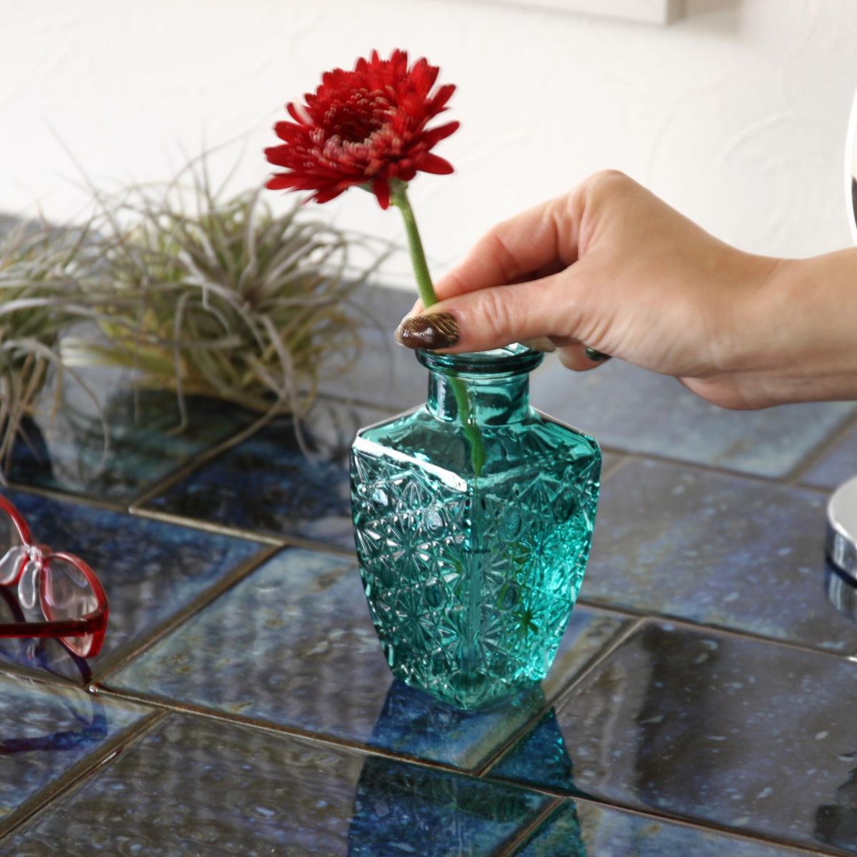 SOW/プチフラワーベース シス グリーン/NALT2360GRSW