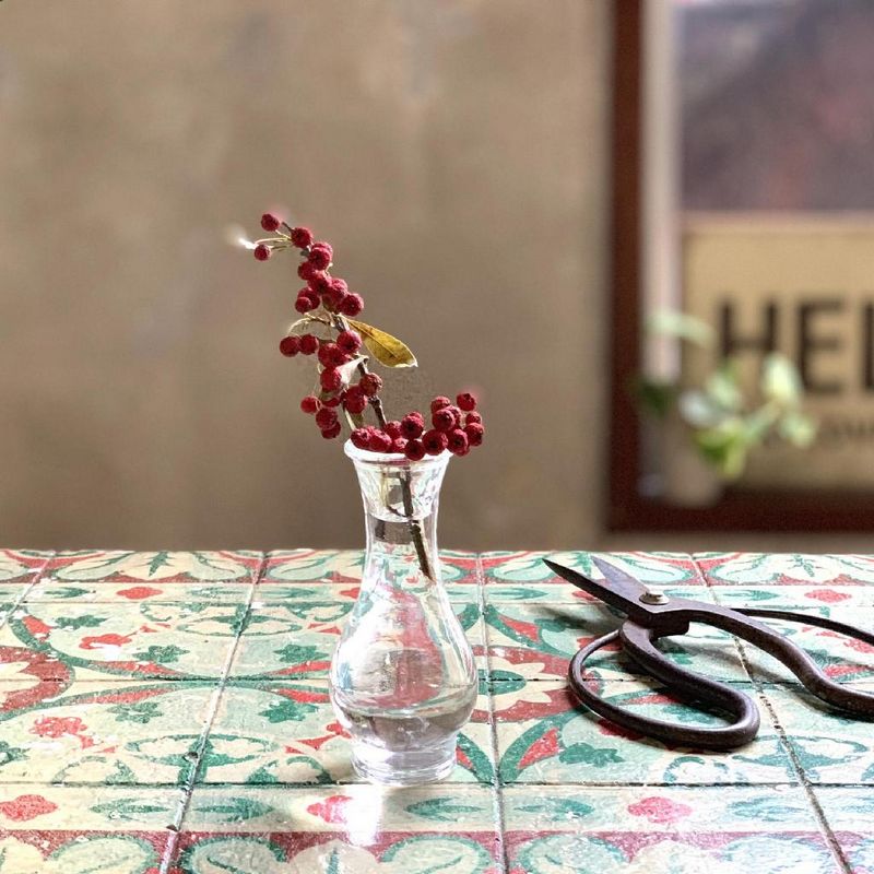 SOW/タイニーガラスフラワーベース No.02 クリア/NALG5020CLSW