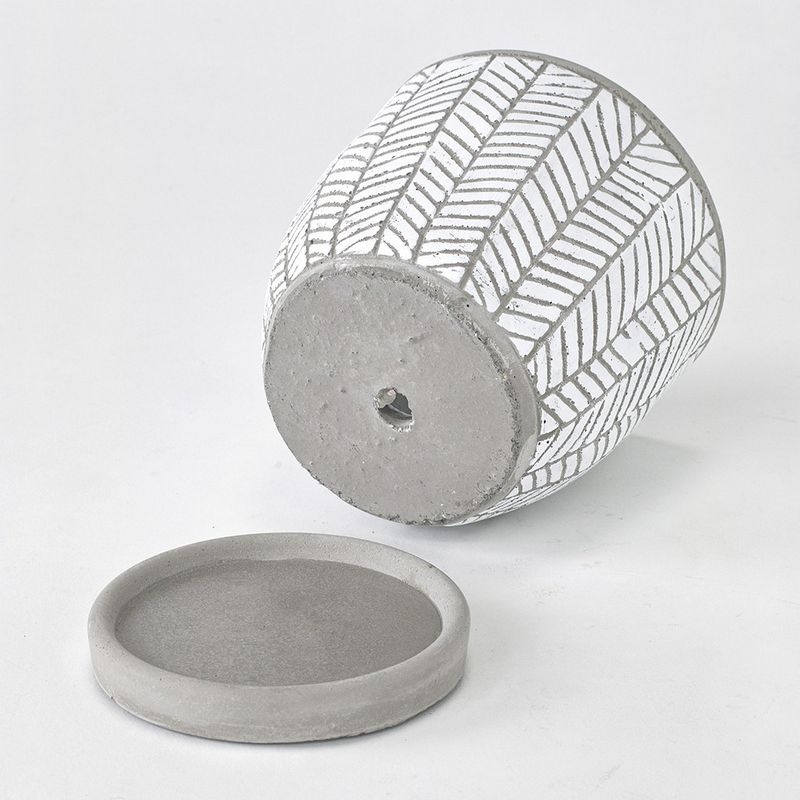 SOW/レリーフ プランター ヘリンボーン ホワイト/CCGH1810WHSW