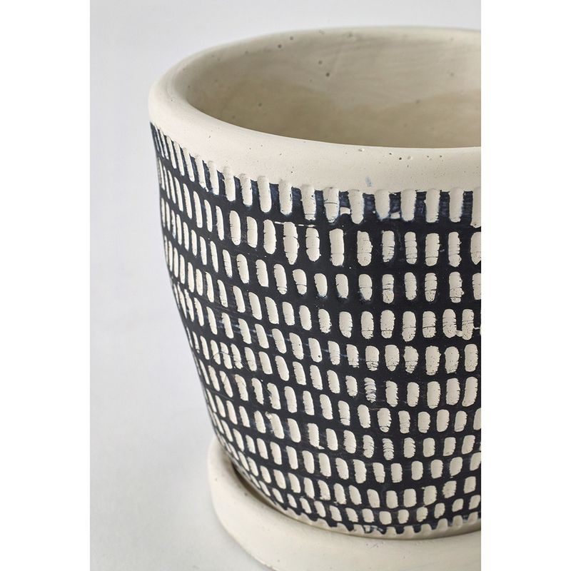 SOW/レリーフ プランター ドットライン ブラック/CCGH1820BKSW