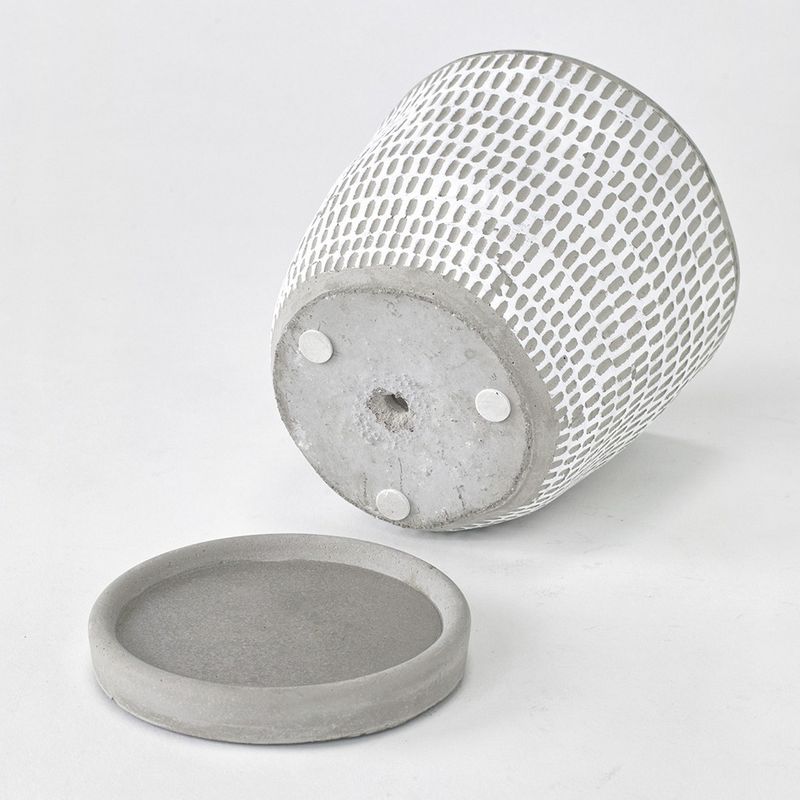 SOW/レリーフ プランター ドットラインホワイト/CCGH1820WHSW