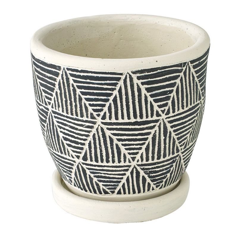 SOW/レリーフ プランター トライアングル ブラック/CCGH1830BKSW