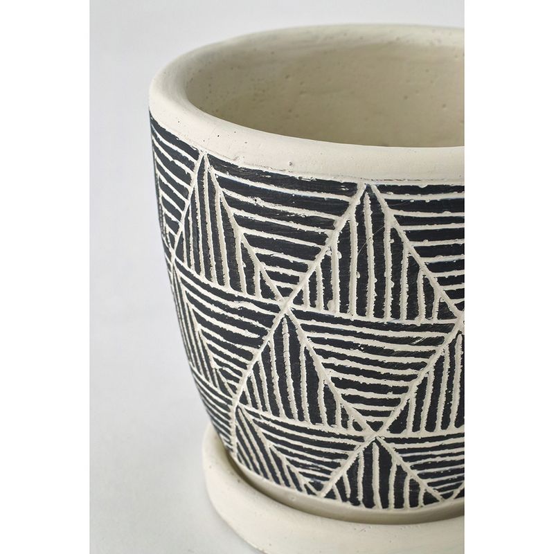 SOW/レリーフ プランター トライアングル ブラック/CCGH1830BKSW