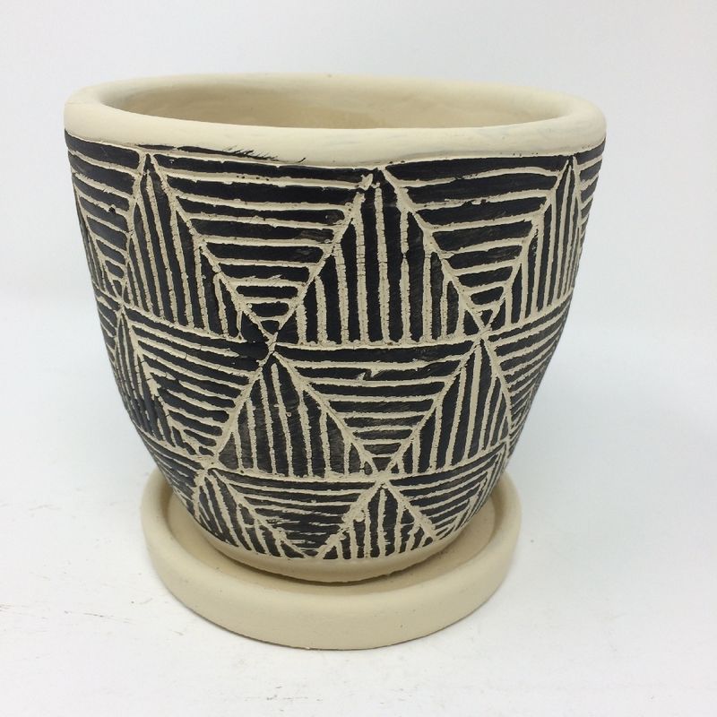 SOW/レリーフ プランター トライアングル ブラック/CCGH1830BKSW