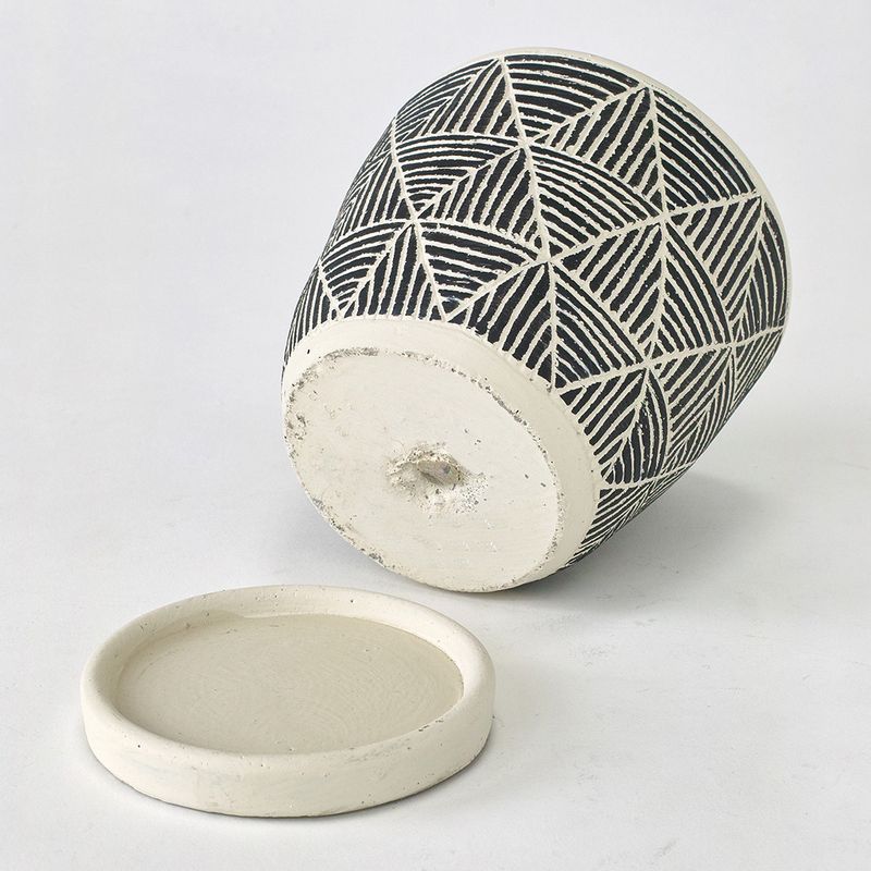 SOW/レリーフ プランター トライアングル ブラック/CCGH1830BKSW