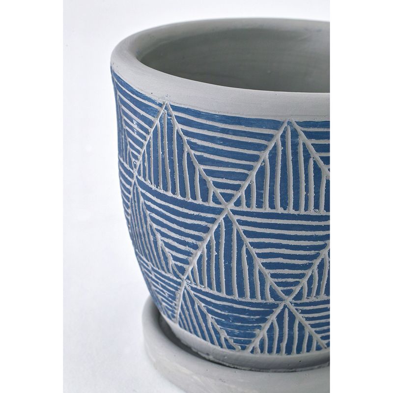 SOW/レリーフ プランター トライアングルブルー/CCGH1830BLSW