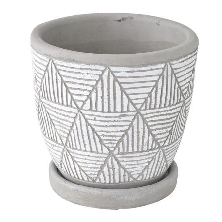 SOW/レリーフ プランター トライアングル ホワイト/CCGH1830WHSW