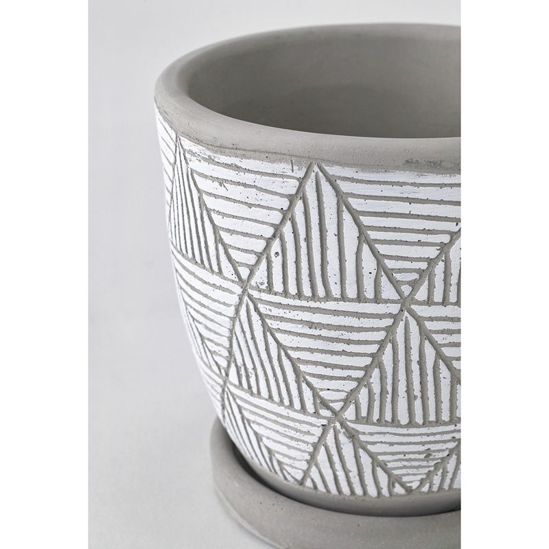 SOW/レリーフ プランター トライアングル ホワイト/CCGH1830WHSW