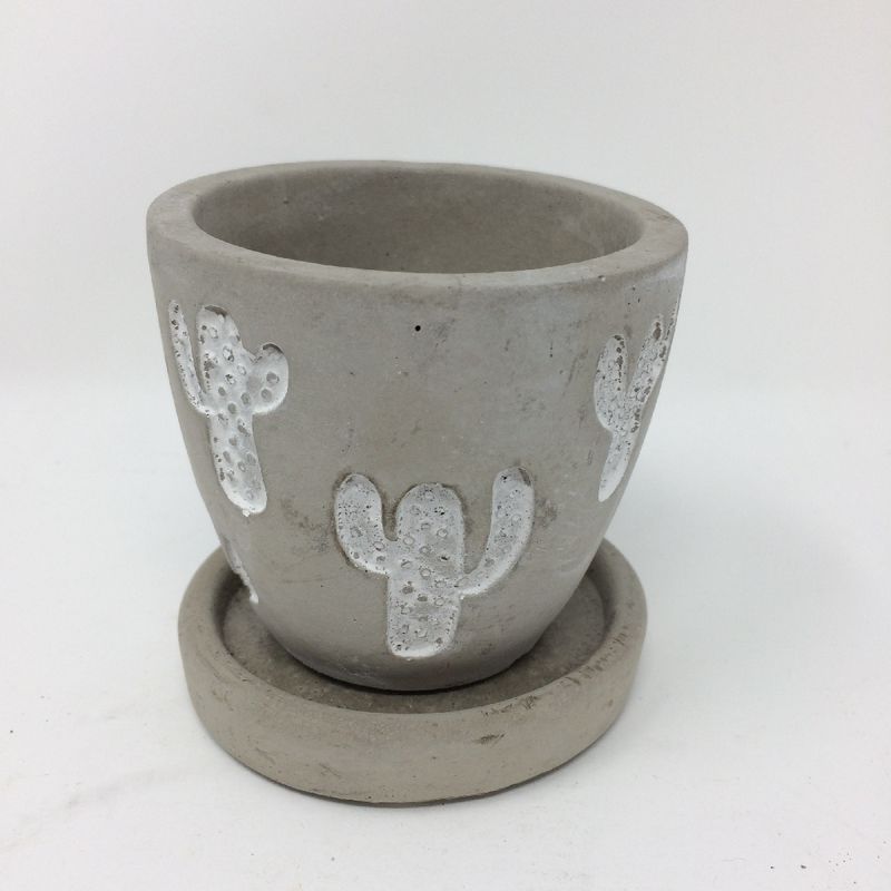 SOW/レリーフ プランター サボテン Sサイズ/CCGH1861SW