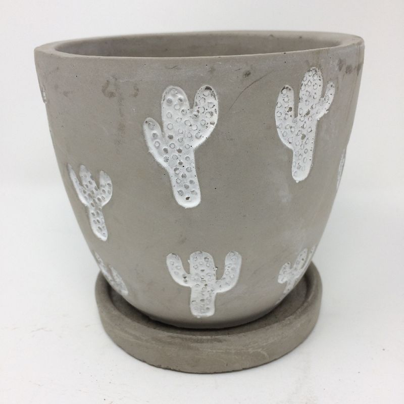 SOW/レリーフ プランター サボテン Lサイズ/CCGH1863SW