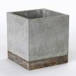 SOW/FEEL THE GARDEN セメントプランター スクエア Lサイズ/CBGZ2023SW