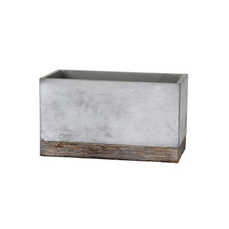 SOW/FEEL THE GARDEN セメントプランター レクト Lサイズ/CBGZ2043SW
