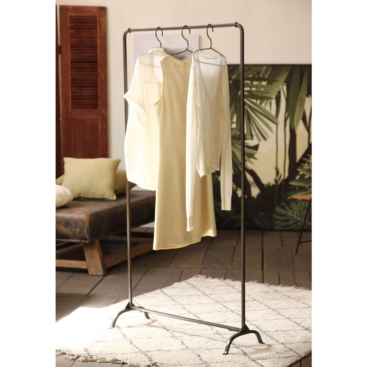 SOW/ジョセフアイアン ハンガーラック ハイ 組立式/DTFF9140SW