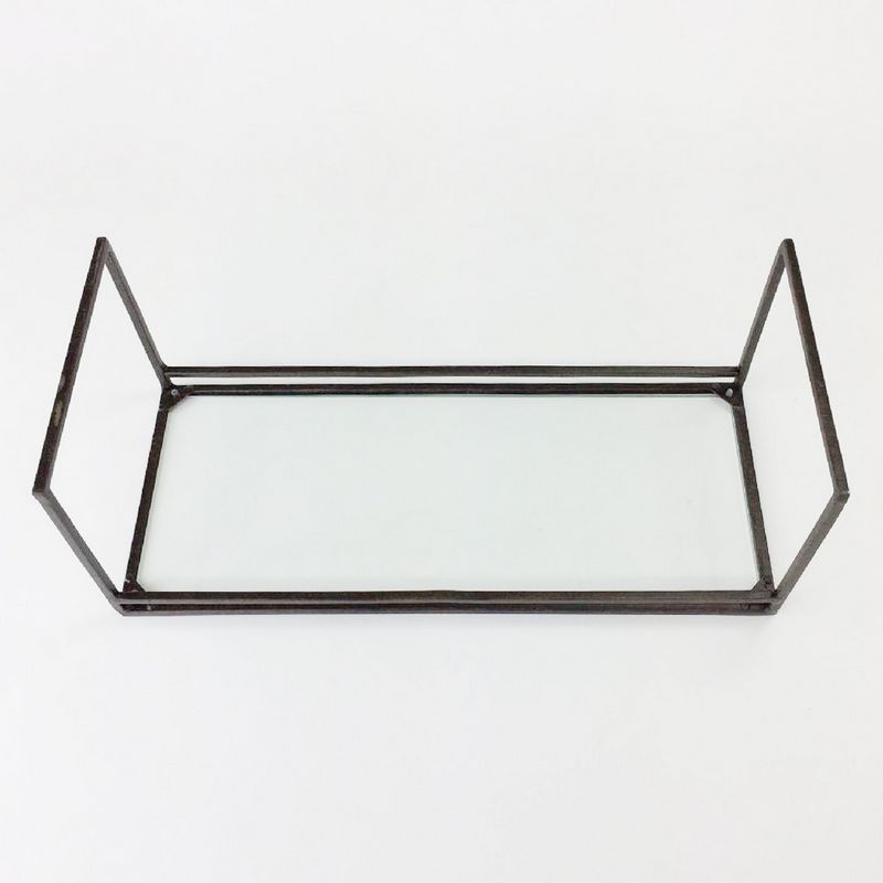 SOW/ジョセフアイアン ガラスディスプレイ台 ワイド Lサイズ/DTFF2663SW