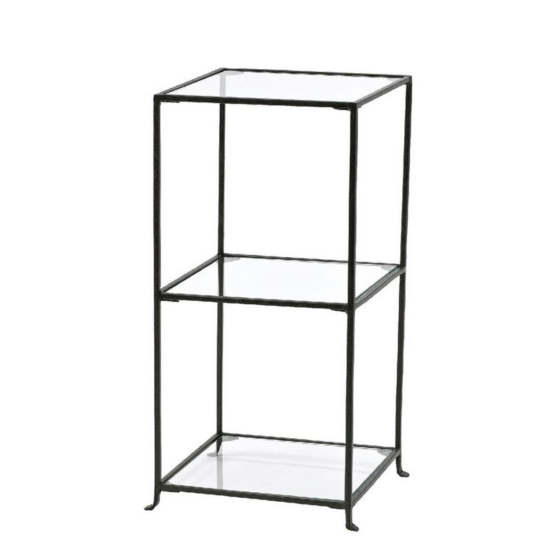 SOW/ジョセフアイアン 3段ガラスディスプレイ台 スクエア/DTFF9040SW